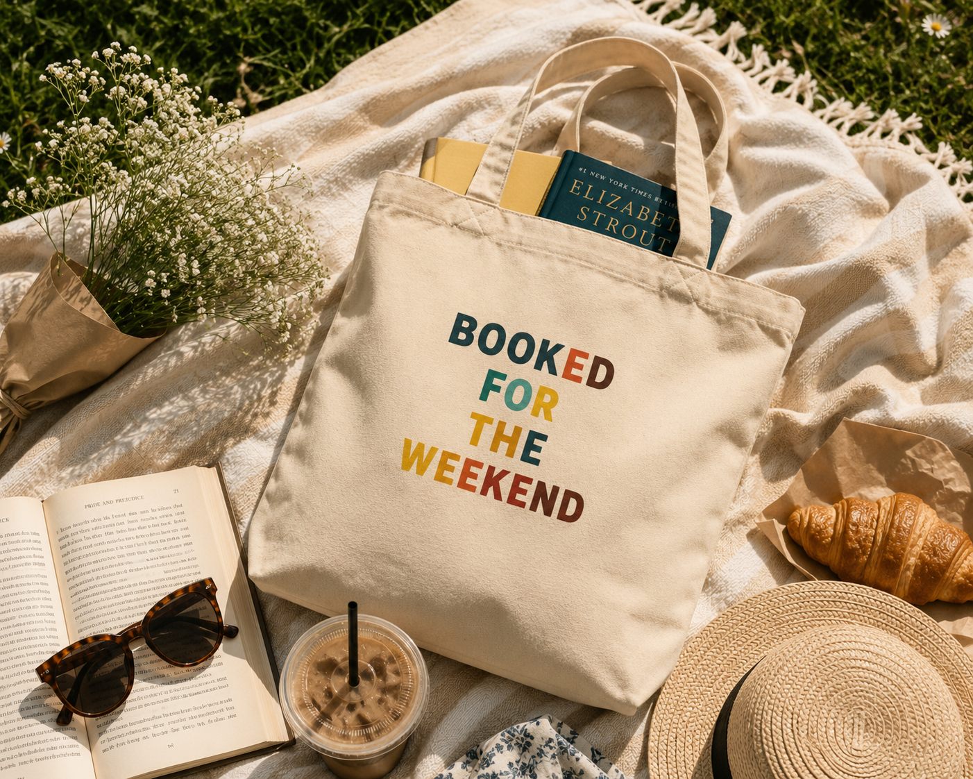 Booked for the Weekend Tote