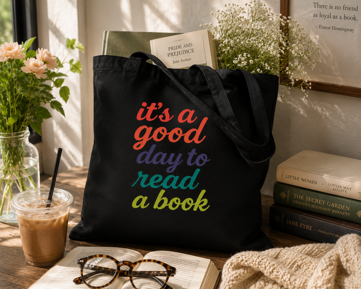 It's a Good Day to Read a Book Tote