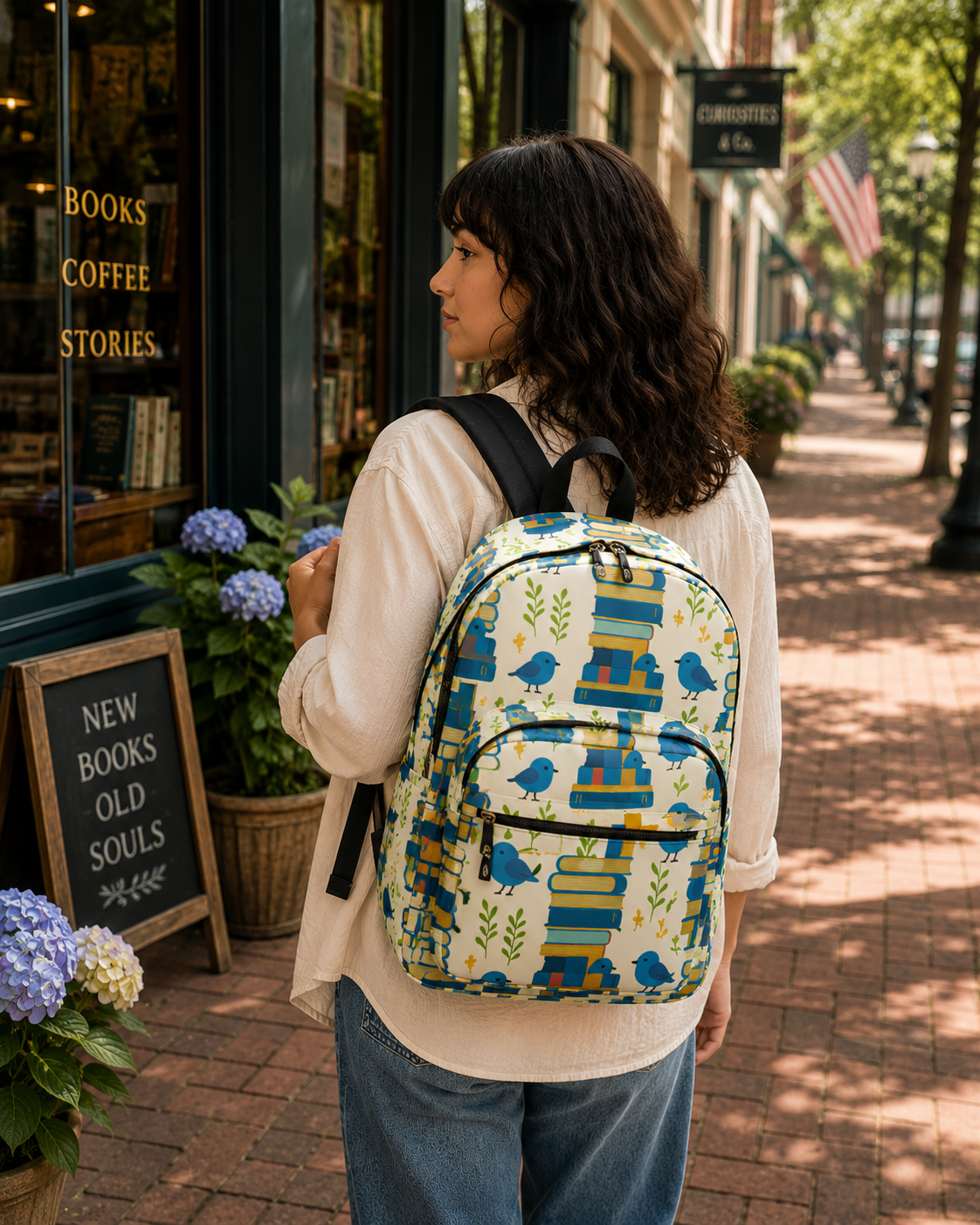 Book Birds Backpack
