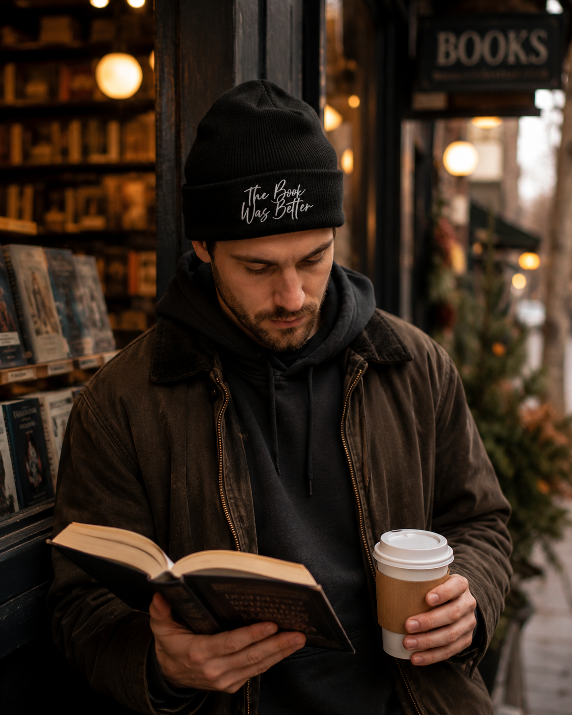 The Book Was Better Beanie